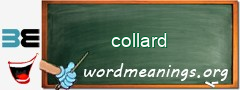 WordMeaning blackboard for collard